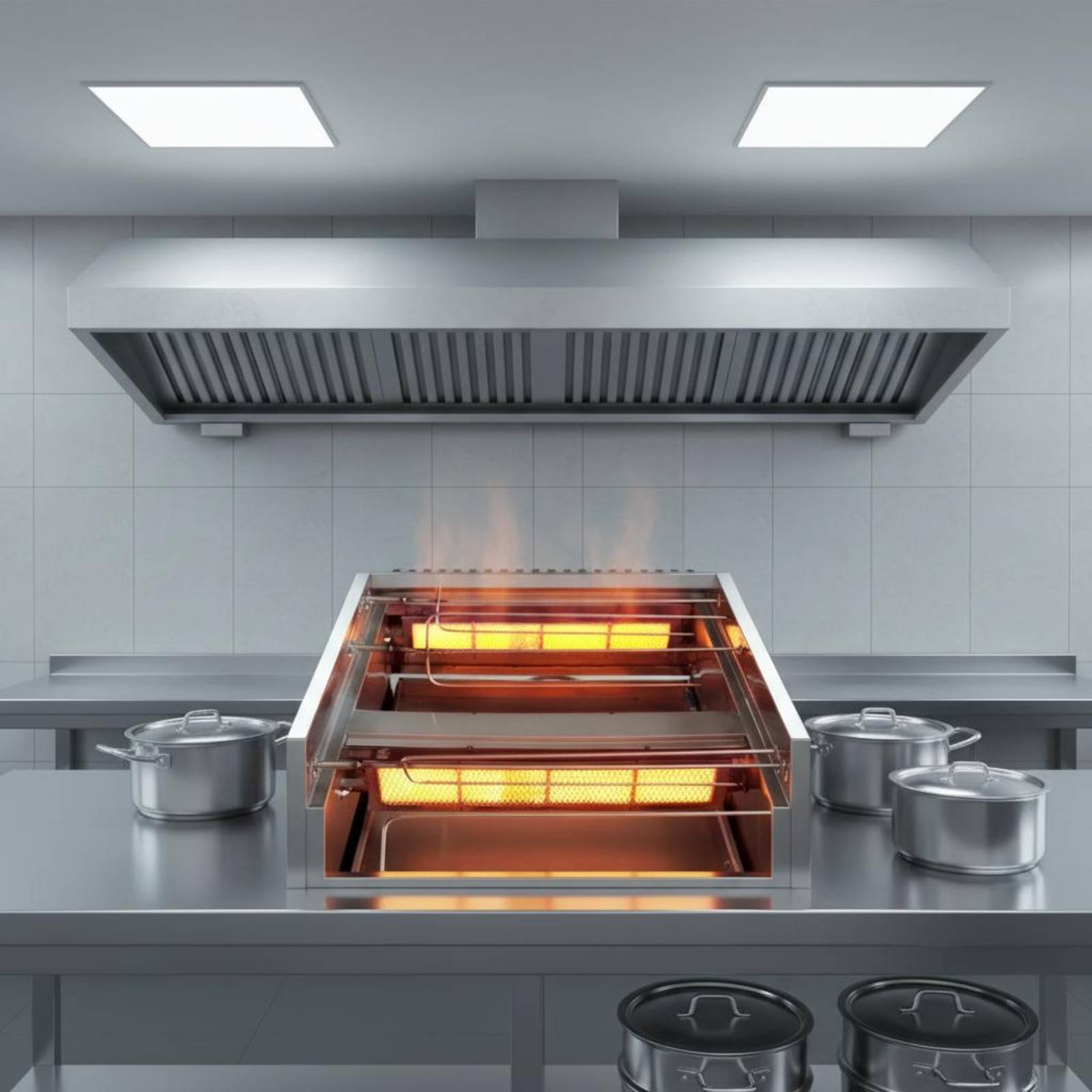 Kitchen Appliances In - Infrared Gas Burner High-Temperature Resistant Long