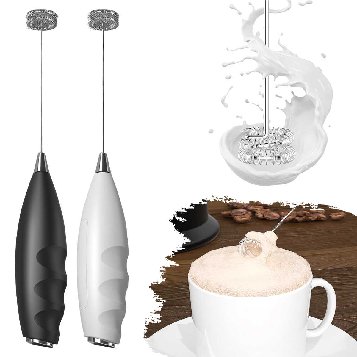 Kitchen Appliances Sales - Coffee Electric Milk Frother Electric Whisk