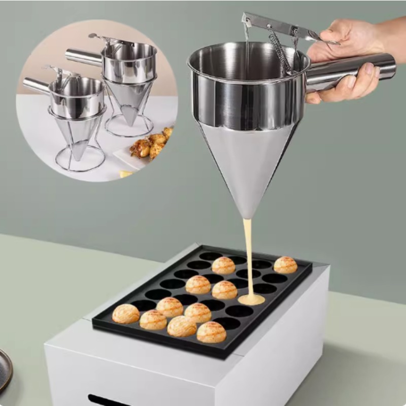 Kitchen Appliances Packages - 600/1200ML Stainless Steel Liquid Funnel Dispenser,