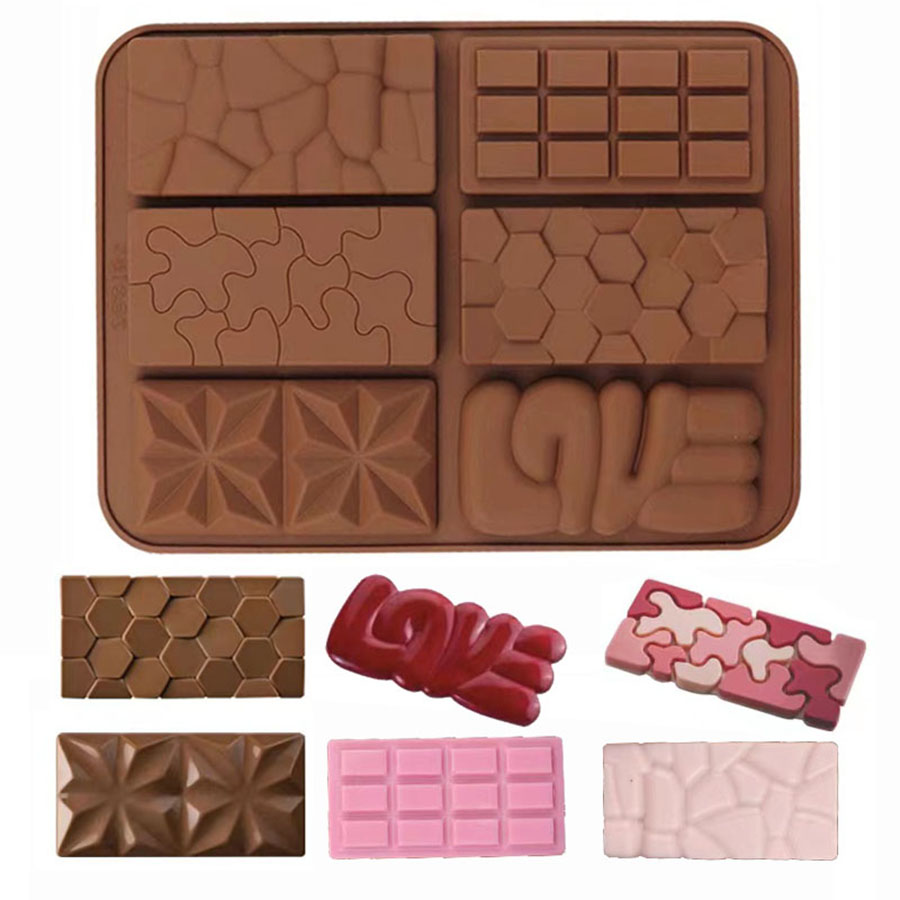 1pc Chocolate Mold 3D Silicone - Kitchen Appliances Packages recension och pris