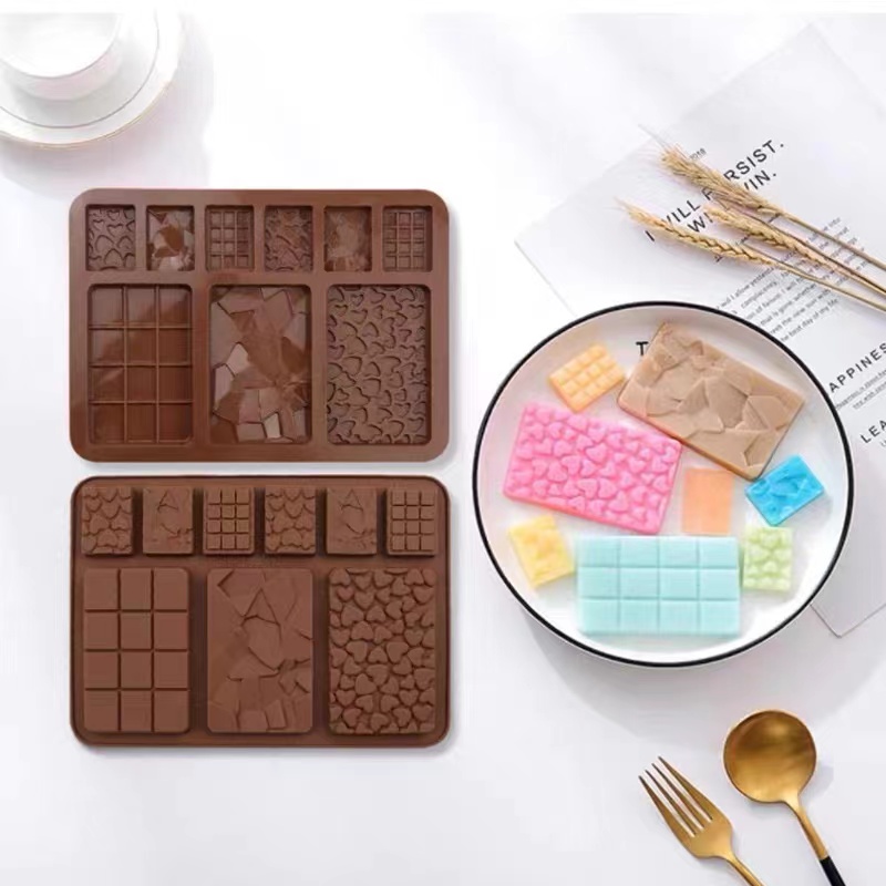 1pc Chocolate Mold 3D Silicone - Kitchen Appliances Packages recension och pris