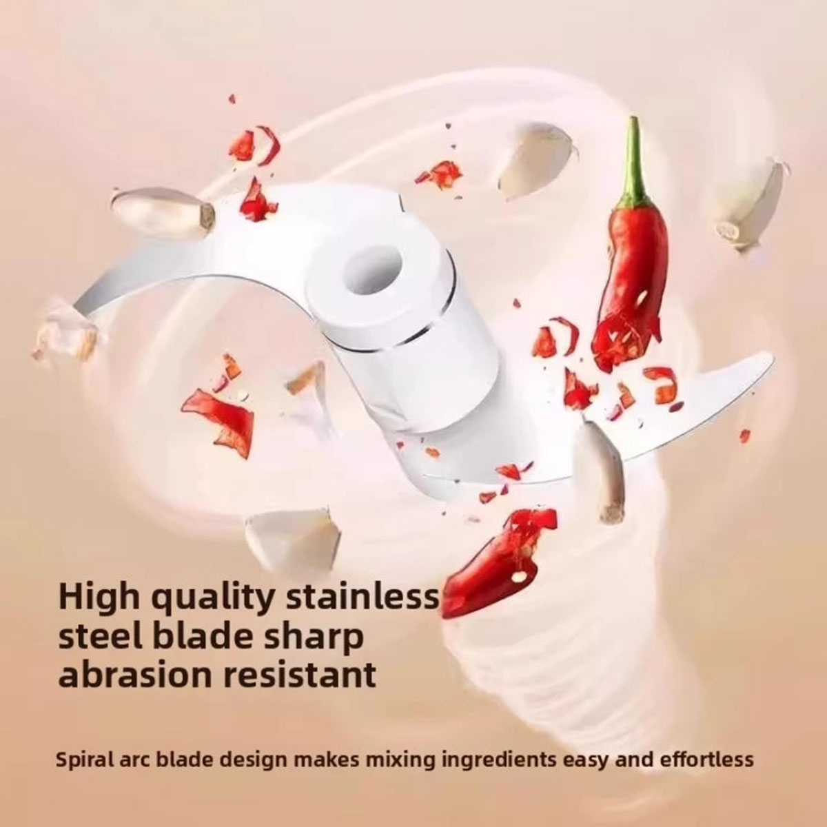 1PC Electric Garlic Chopper Mi - Kitchen Appliances Sales recension och pris