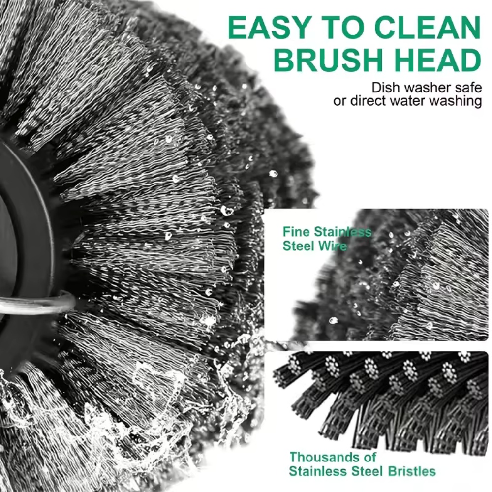 BBQ Grill Brush 3-Speed Settin - Electric Smoker Bbq recension och pris