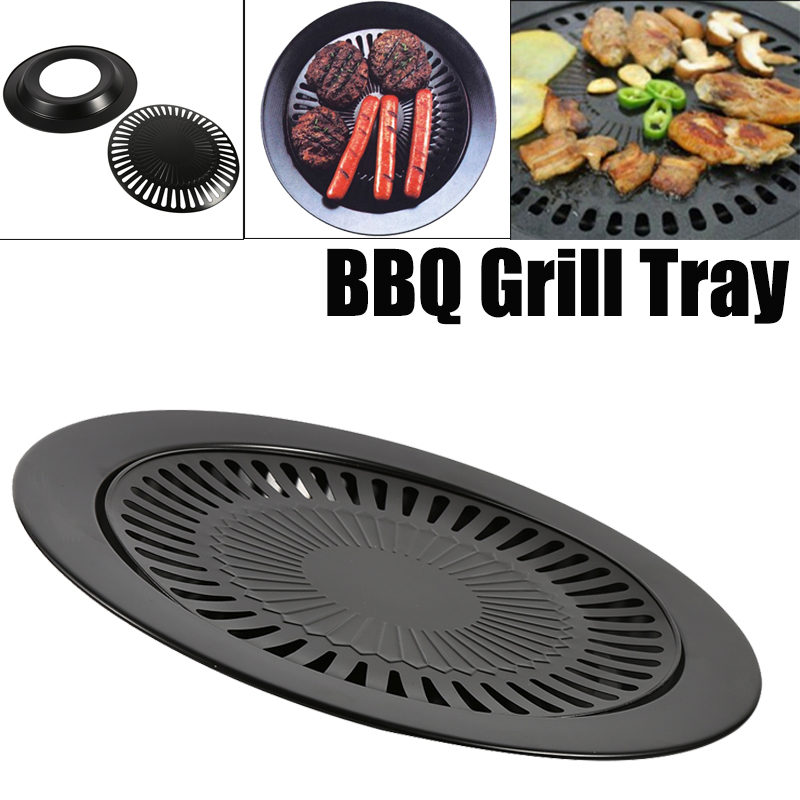 Smokeless Barbecue Grill Pan G - Electric Smoker Bbq recension och pris