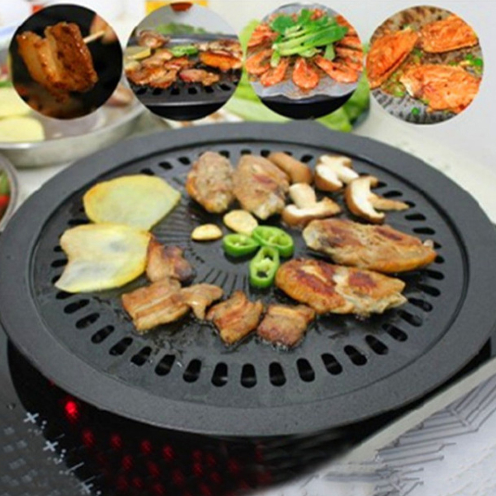 Smokeless Barbecue Grill Pan G - Electric Smoker Bbq recension och pris