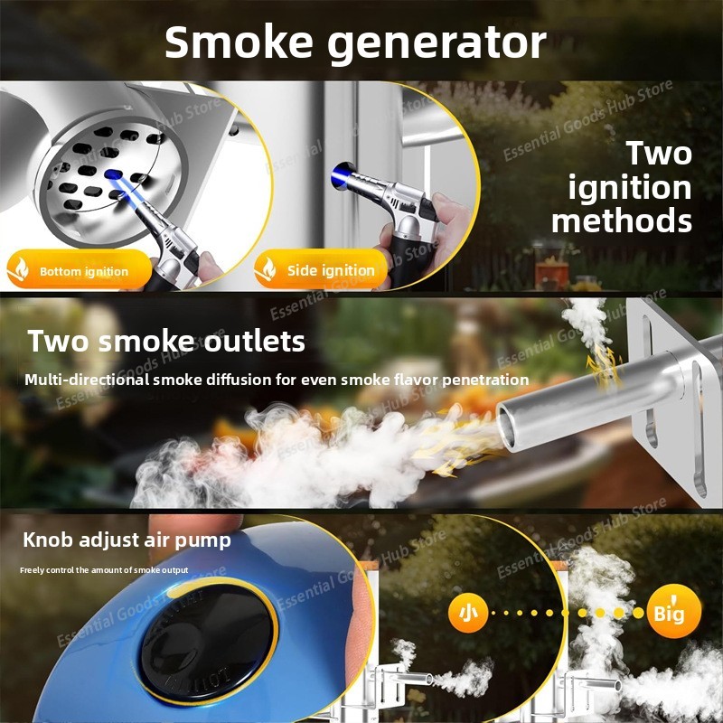 Electric Smoker Machine for BB - Electric Smoker Bbq recension och pris