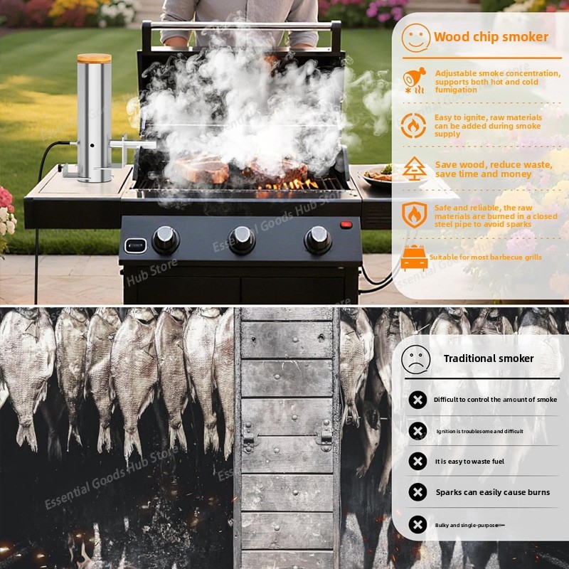 Electric Smoker Machine for BB - Electric Smoker Bbq recension och pris
