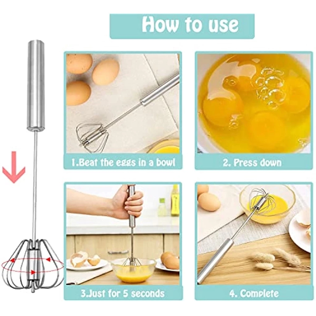 1/3pcs Stainless Steel Egg Bea - Kitchen Appliances Sales recension och pris