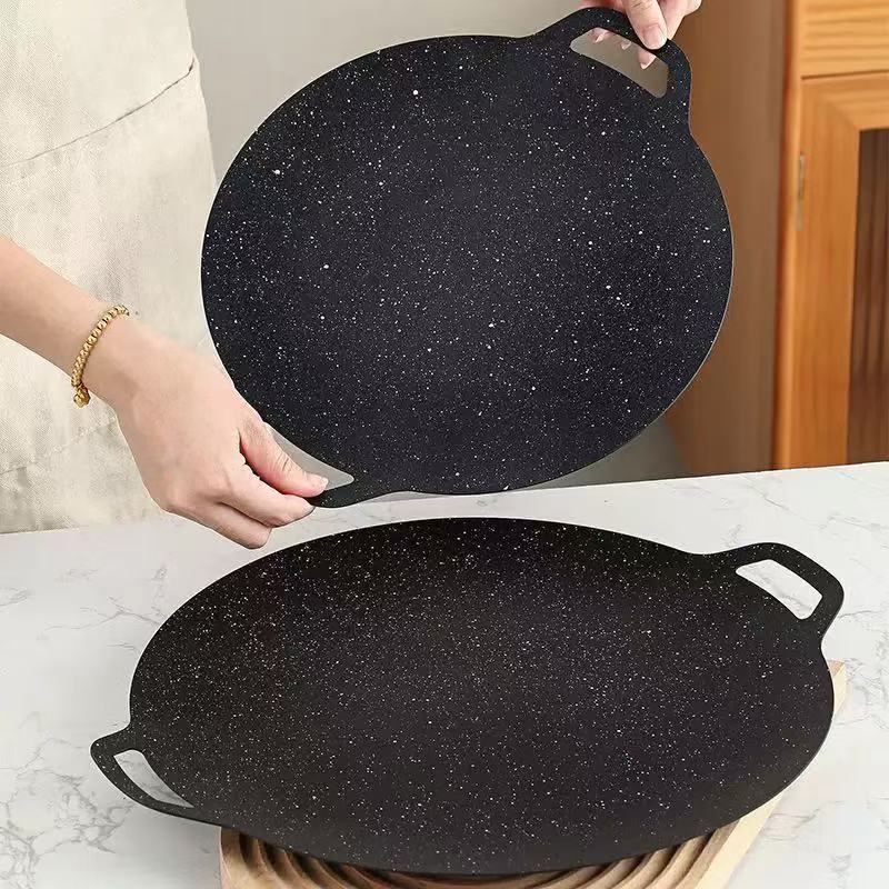 Thin Korean Grill Pan,Round BB - Electric Smoker Bbq recension och pris