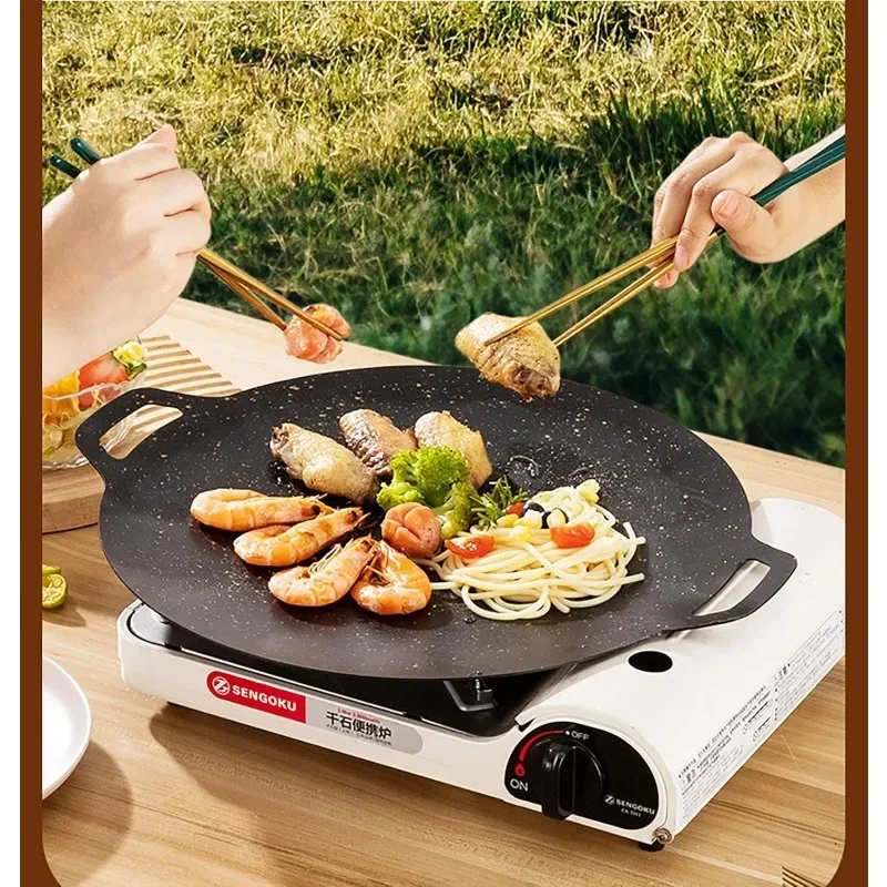 Thin Korean Grill Pan,Round BB - Electric Smoker Bbq recension och pris